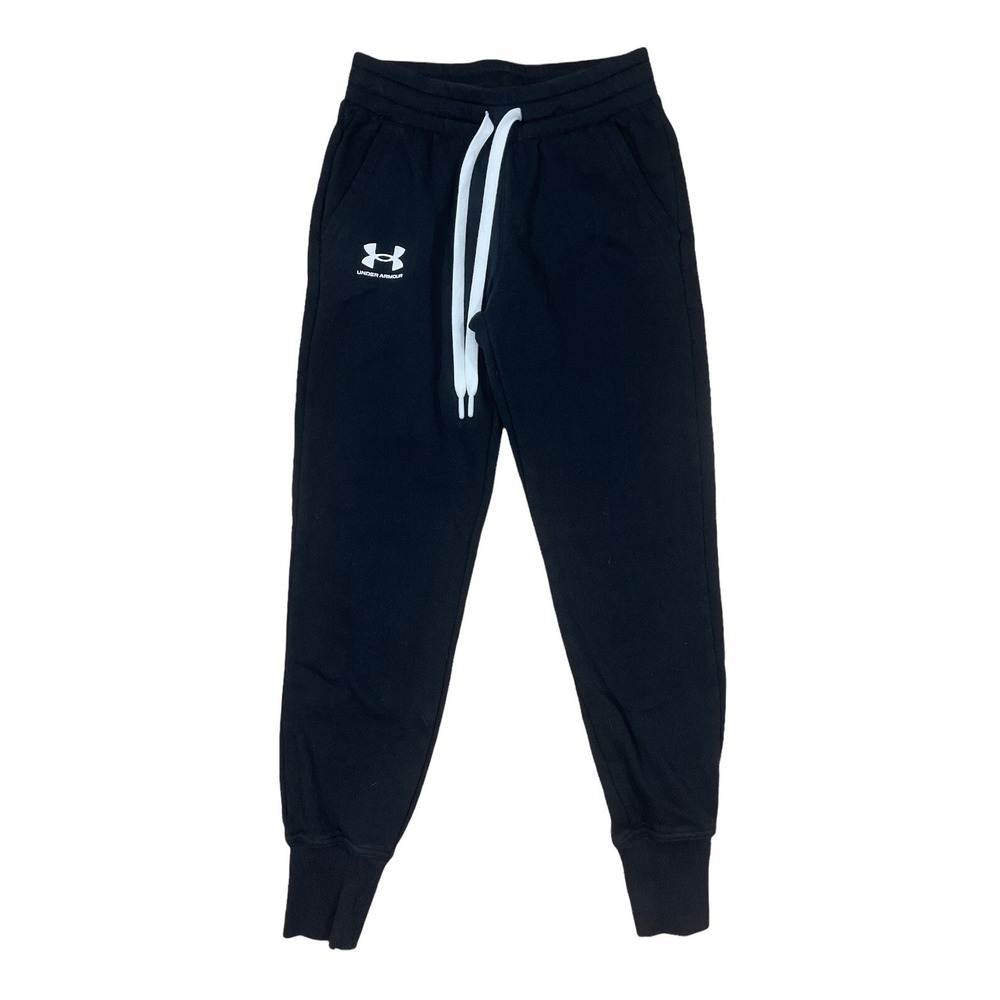 UNDER ARMOUR jogger womens XS black tapered leg